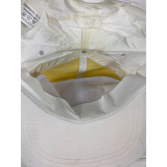 Vintage Mercedes Benz Logo Patch Snapback Hat Cap White F249 - Picture 6 of 8